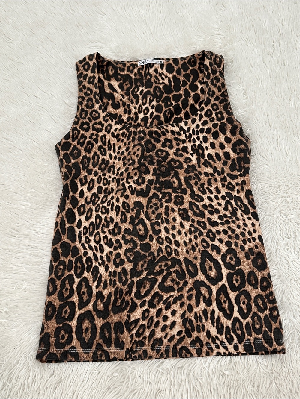 🟣 Zara Stretch Tank Top
